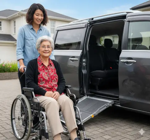 medical transport van